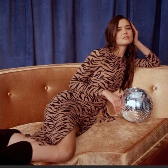 Reformation Marita Midi animal print dress - Picture 16 of 16